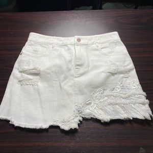 Medium Miss Sixty Beaded Tiano Mini Skirt